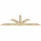 Ekena Millwork Redmond Rough Sawn Timber Gable Bracket, Douglas Fir, 96"W x 36"H x 2"D x 6"F, 9/12 Pitch GBW096X36X0206RED00RDF - alternate 5